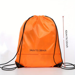 Foldable Drawstring Backpack Gym Bag Lightweight Daypack