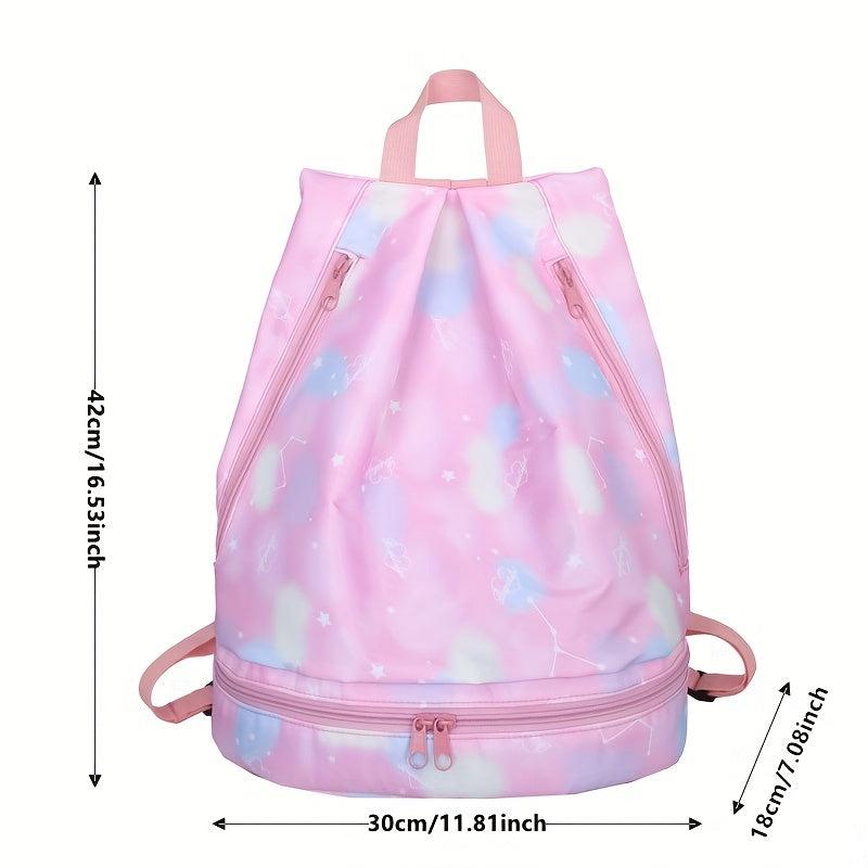 Large Capacity Sports Gym Fitness Backpack for Women