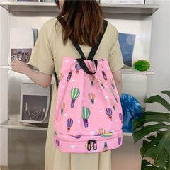 Large Capacity Sports Gym Fitness Backpack for Women