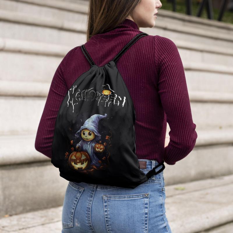 Halloween Party Bundle Cartoon Ghost Elf Backpack