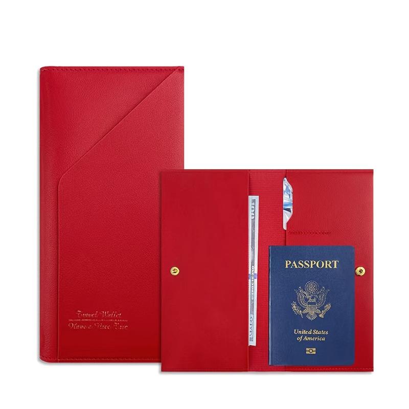 Passport Holder Travel Document Bag Card Ticket Holder