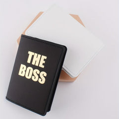 Couple Travel Passport Clip Gift for Valentines - 2 Piece Set