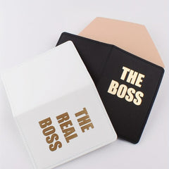 Couple Travel Passport Clip Gift for Valentines - 2 Piece Set