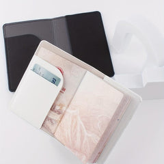 Couple Travel Passport Clip Gift for Valentines - 2 Piece Set