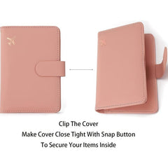 Waterproof Rfid Blocking Passport Holder Travel Wallet Case