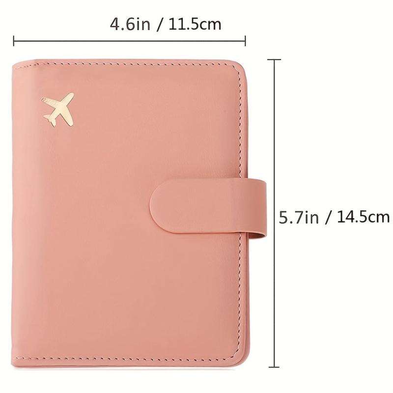 Waterproof Rfid Blocking Passport Holder Travel Wallet Case
