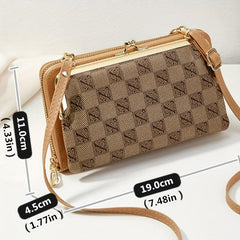 Vintage Pattern Clutch Wallet Classic Women's Purse