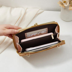 Vintage Pattern Clutch Wallet Classic Women's Purse