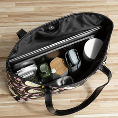 Cartoon Print Shoulder Bag for School & Work