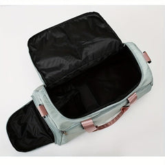 Colorblock Large Capacity Sports Handbag Lightweight Travel Luggage Bag