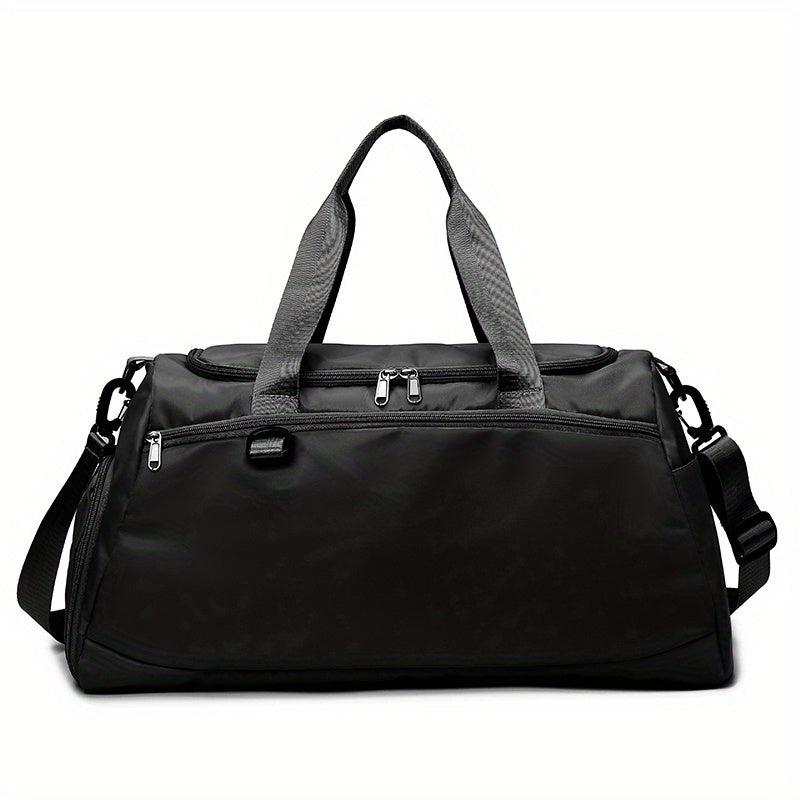 Colorblock Large Capacity Sports Handbag Lightweight Travel Luggage Bag