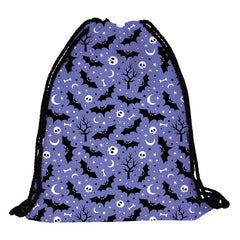 Halloween Pattern Drawstring Bag Lightweight Daypack