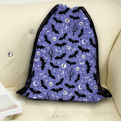 Halloween Pattern Drawstring Bag Lightweight Daypack