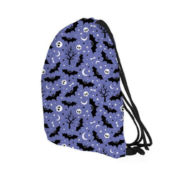 Halloween Pattern Drawstring Bag Lightweight Daypack