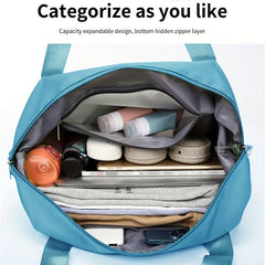 Large Capacity Travel Duffle Bag Sports Gym Tote Carry On Weekender Overnight