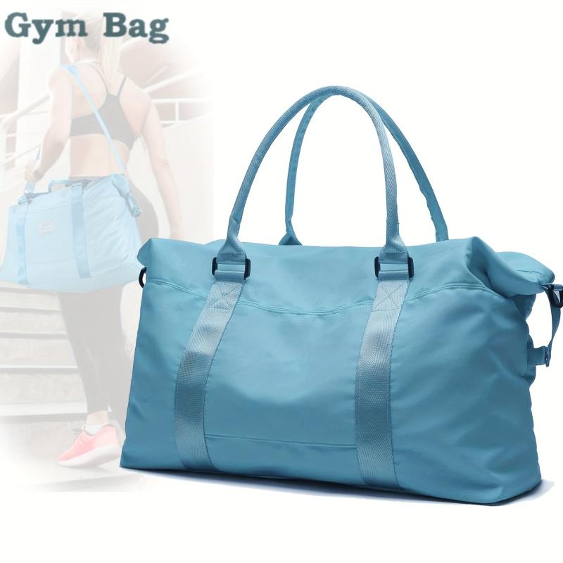 Large Capacity Travel Duffle Bag Sports Gym Tote Carry On Weekender Overnight