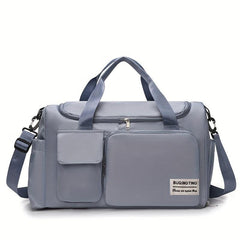 Large Capacity Carry On Duffle Bag Nylon Lightweight Luggage Bag