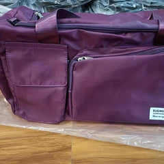 Large Capacity Carry On Duffle Bag Nylon Lightweight Luggage Bag