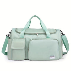 Large Capacity Carry On Duffle Bag Nylon Lightweight Luggage Bag