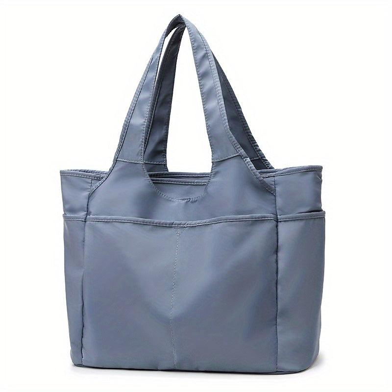 Large Capacity Nylon Tote Bag for Travel and Fitness