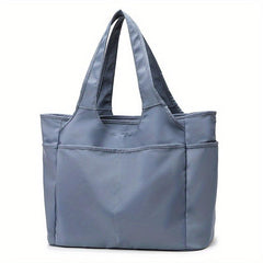Large Capacity Nylon Tote Bag for Travel and Fitness