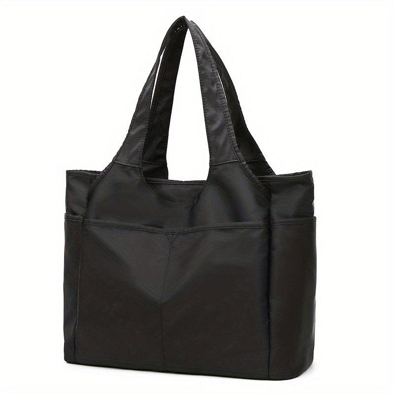 Large Capacity Nylon Tote Bag for Travel and Fitness