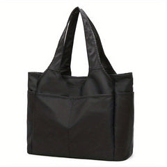 Large Capacity Nylon Tote Bag for Travel and Fitness