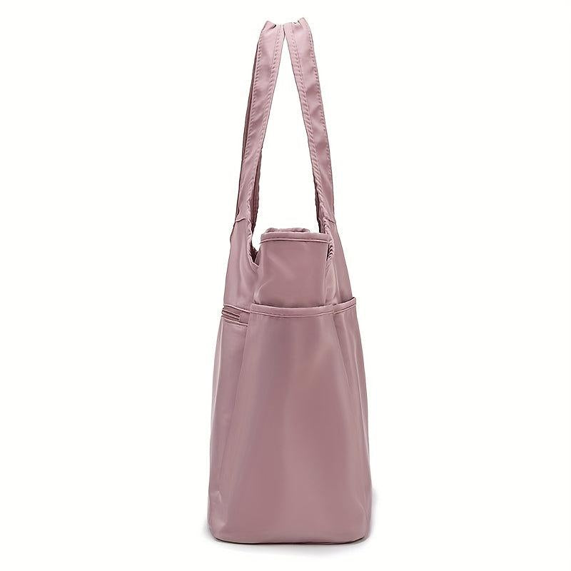 Large Capacity Nylon Tote Bag for Travel and Fitness
