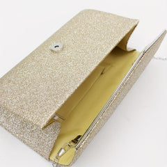 Glitter Envelope Clutch Purse for Wedding Party Prom