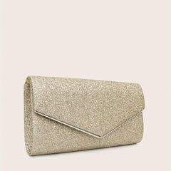 Glitter Envelope Clutch Purse for Wedding Party Prom