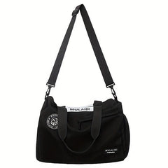 Casual Shoulder Bag Large Capacity Crossbody Bag School Zipper Bag