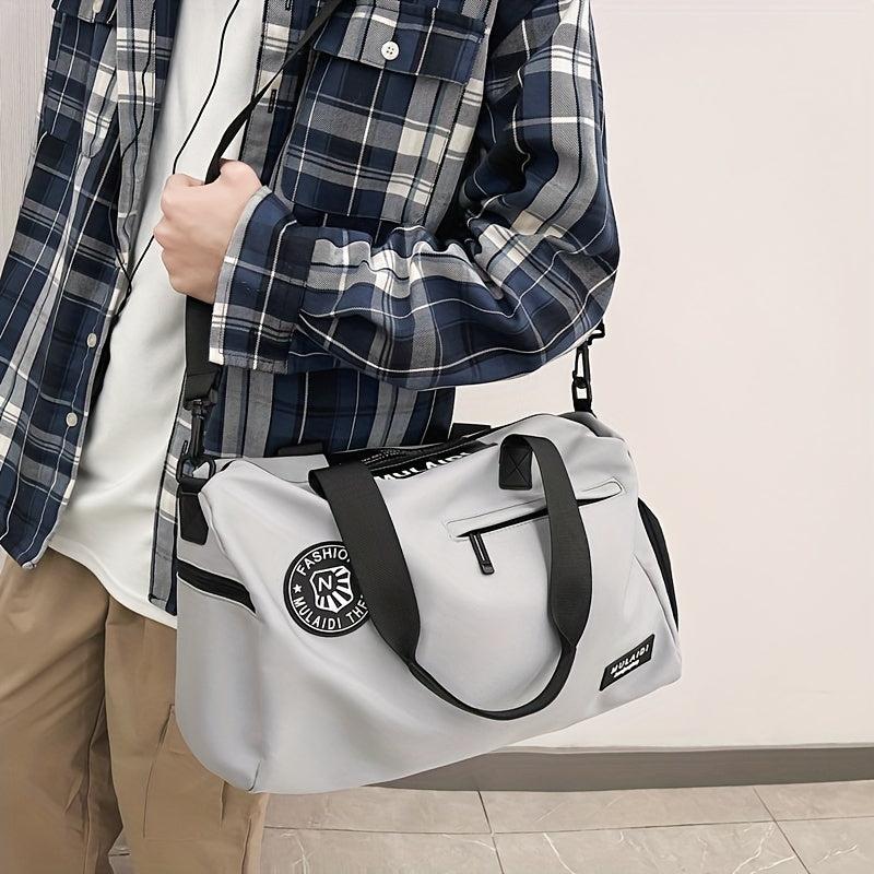 Casual Shoulder Bag Large Capacity Crossbody Bag School Zipper Bag