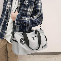 Casual Shoulder Bag Large Capacity Crossbody Bag School Zipper Bag