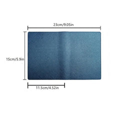 Passport Holder Card Slots Pen Insert Travel Accessories