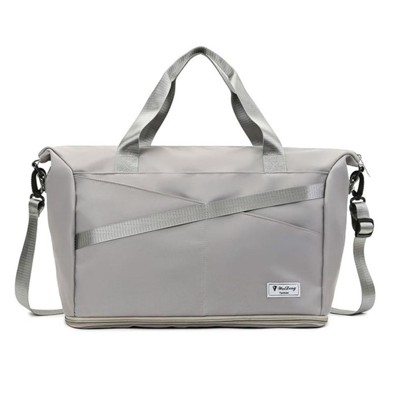 Foldable Duffle Bag Sports Fitness Gym Bag Weekender Overnight Bag
