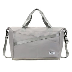 Foldable Duffle Bag Sports Fitness Gym Bag Weekender Overnight Bag