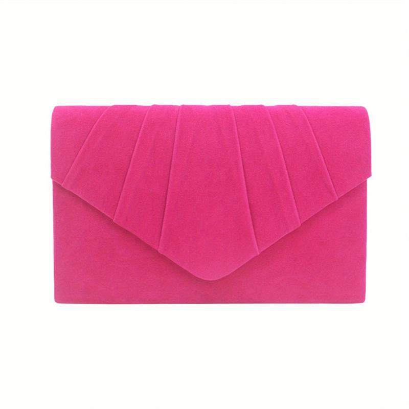 Ruched Clutch Wallet Evening Bag Lightweight Banquet Bag