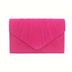 Ruched Clutch Wallet Evening Bag Lightweight Banquet Bag