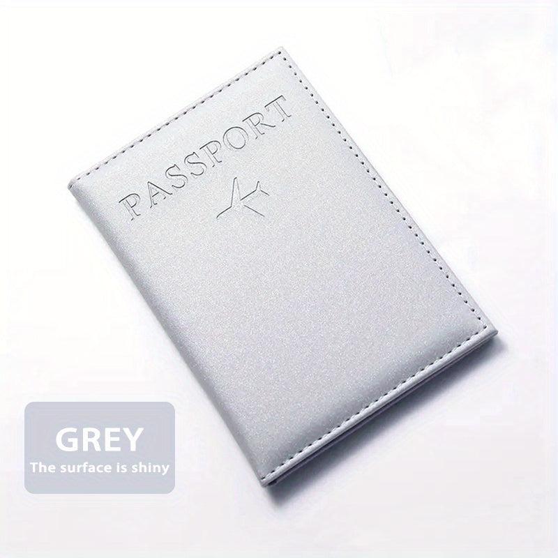 PU Leather Passport Holder Ticket Holder Travel Accessories