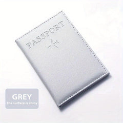 PU Leather Passport Holder Ticket Holder Travel Accessories