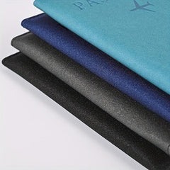 PU Leather Passport Holder Ticket Holder Travel Accessories