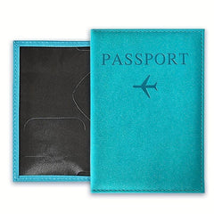 PU Leather Passport Holder Ticket Holder Travel Accessories