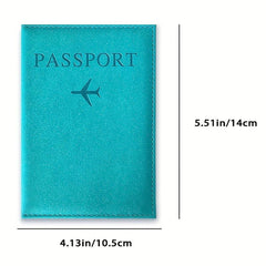 PU Leather Passport Holder Ticket Holder Travel Accessories