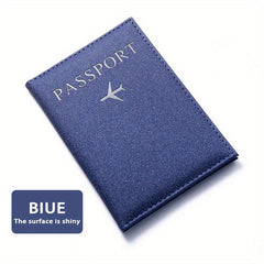 PU Leather Passport Holder Ticket Holder Travel Accessories