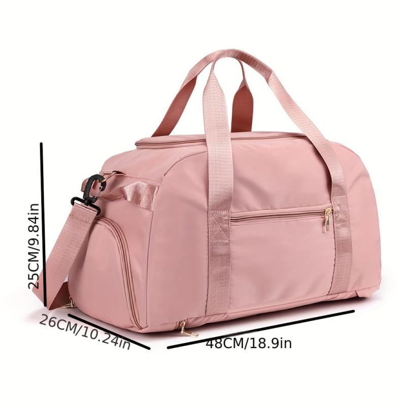 Colorblock Sports Bag Lightweight Multifunctional Duffle Bag