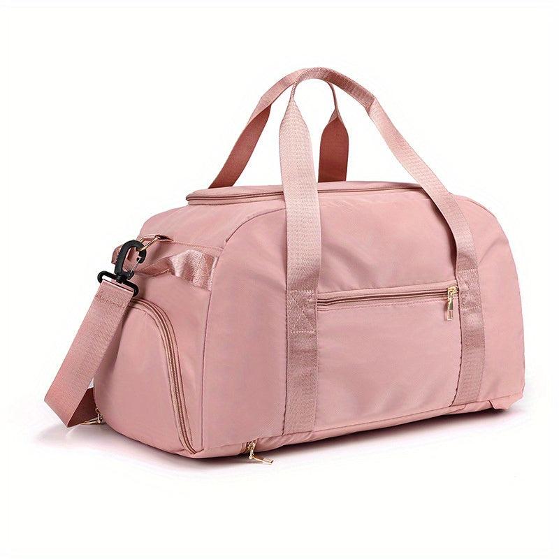 Colorblock Sports Bag Lightweight Multifunctional Duffle Bag