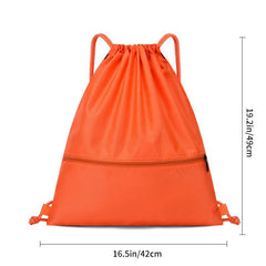 Minimalist Drawstring Backpack Lightweight Bag