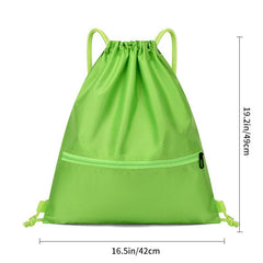 Minimalist Drawstring Backpack Lightweight Bag