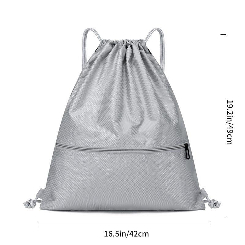 Minimalist Drawstring Backpack Lightweight Bag
