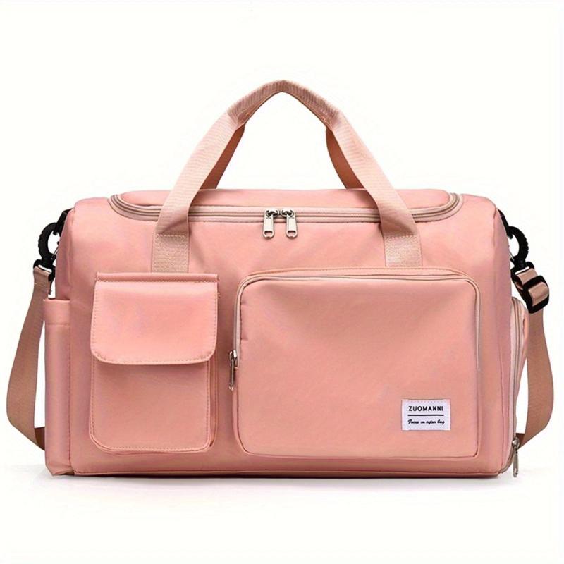 Large Storage Sports Bag Zipper Portable Luggage Handbag Duffle Bag